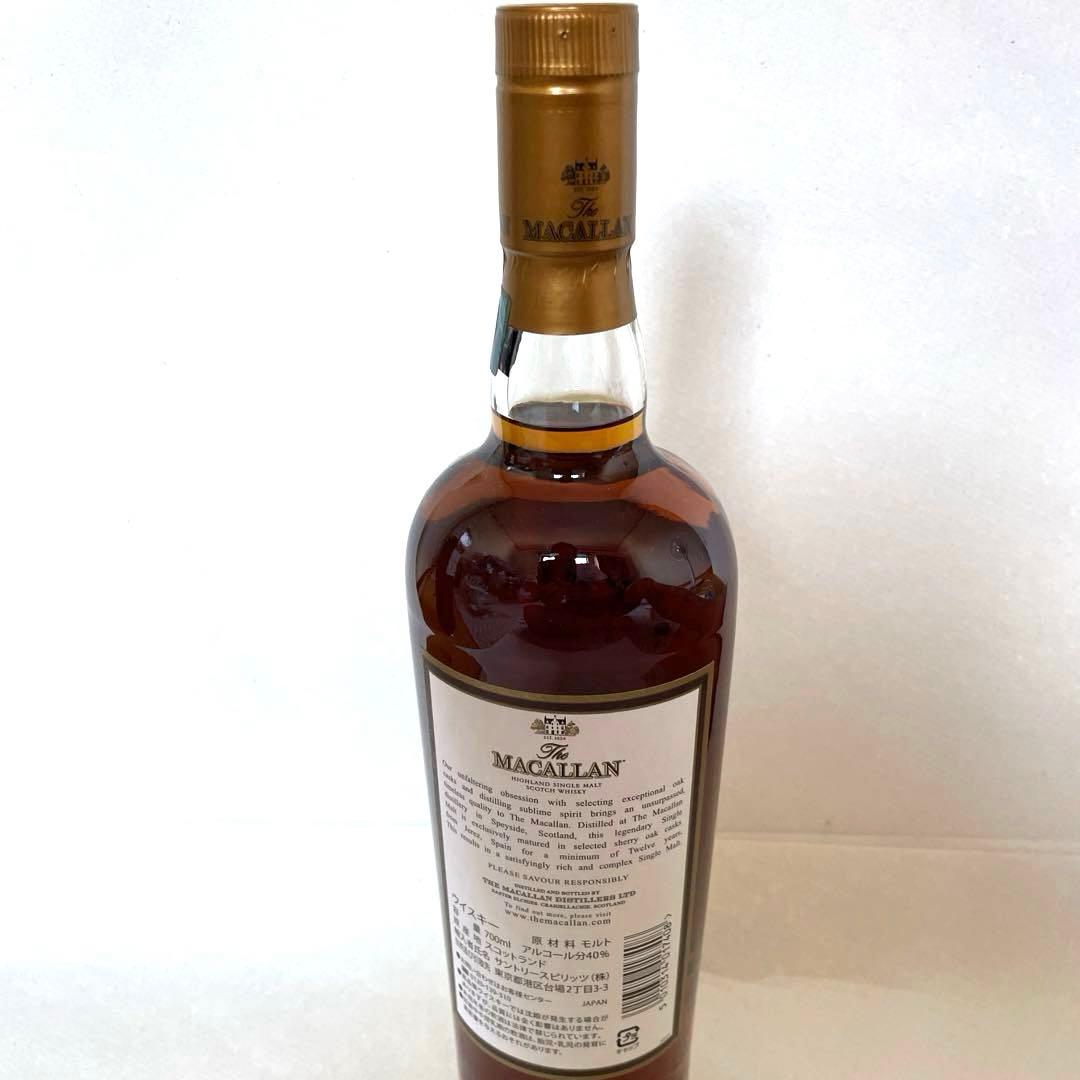 海*原様 The Macallan 12年 ウイスキー 700ml 旧ボトル