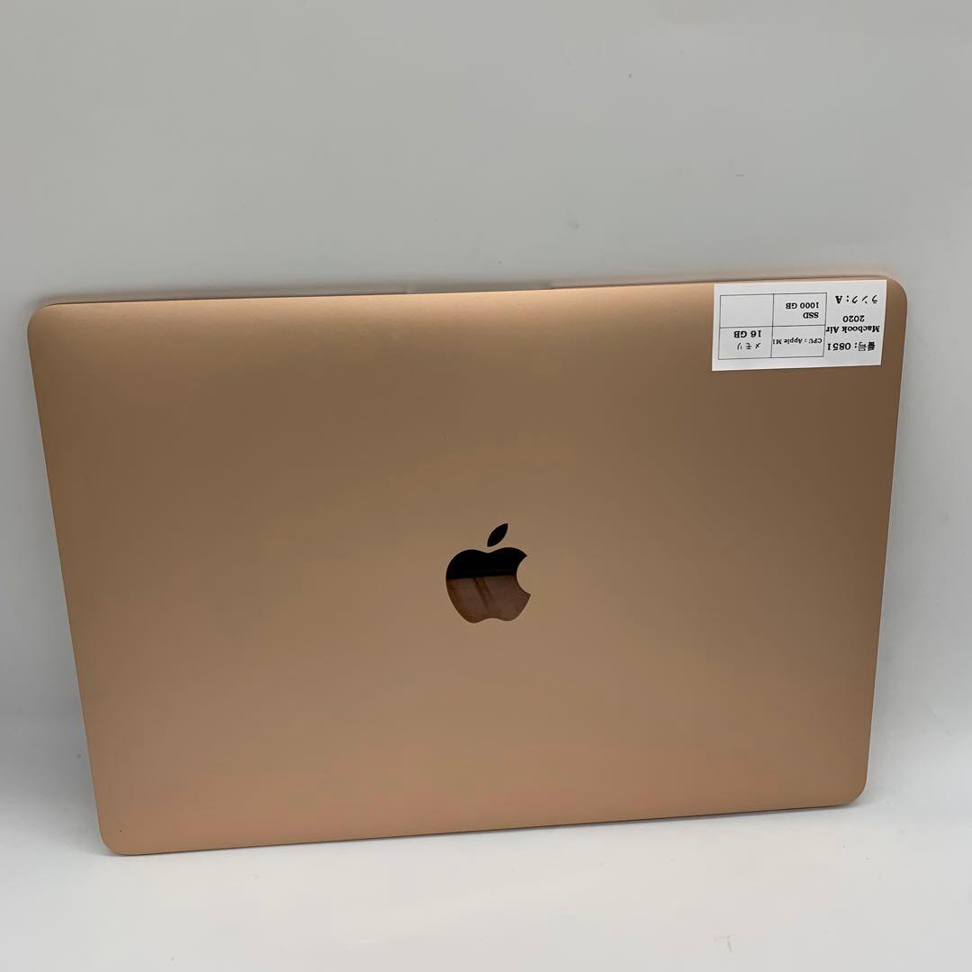 MacBook本体 Macbook Air 2020 Gold | M1-16GB-1000GB