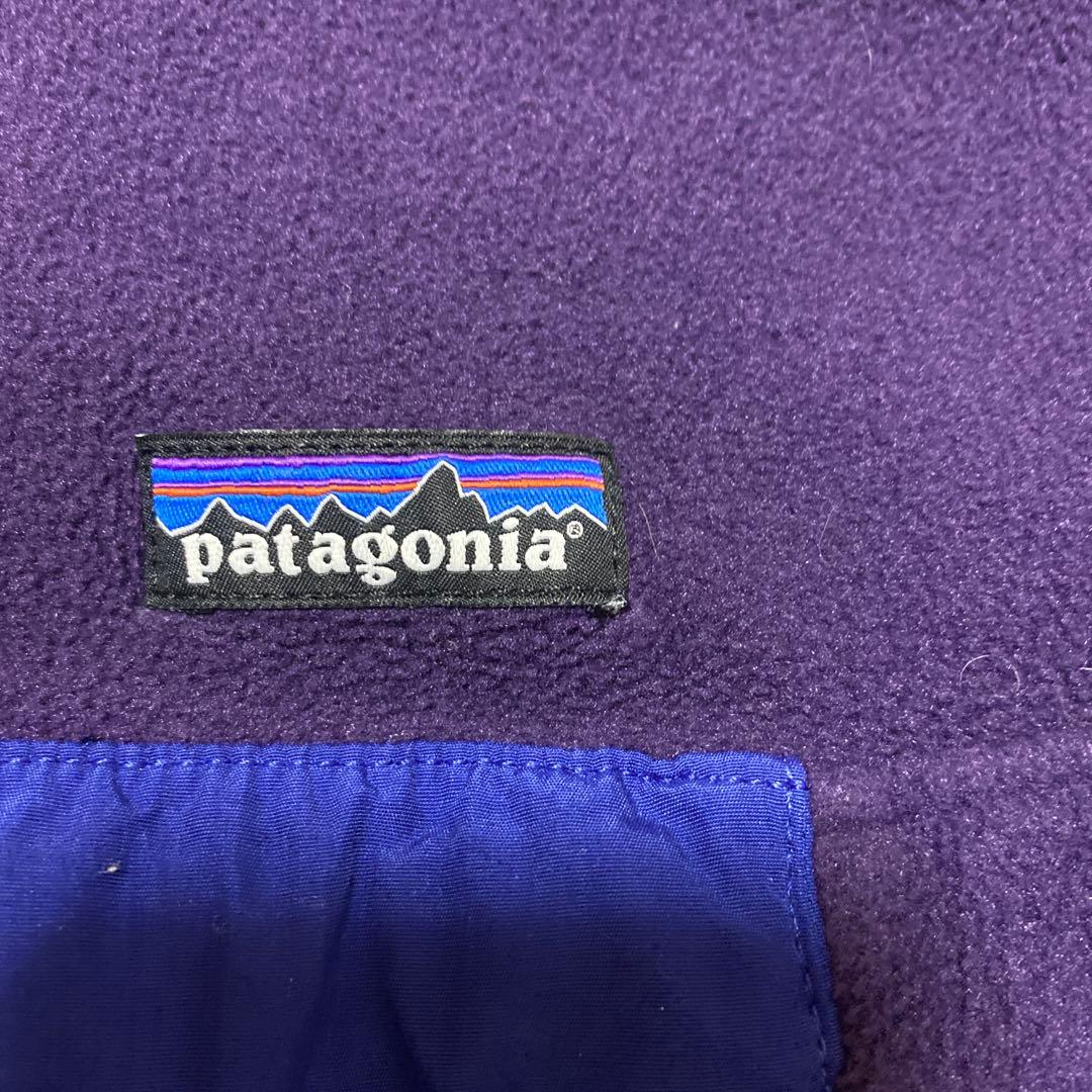 patagoniaシンチラ スナップT 紫 フリース　パタゴニア