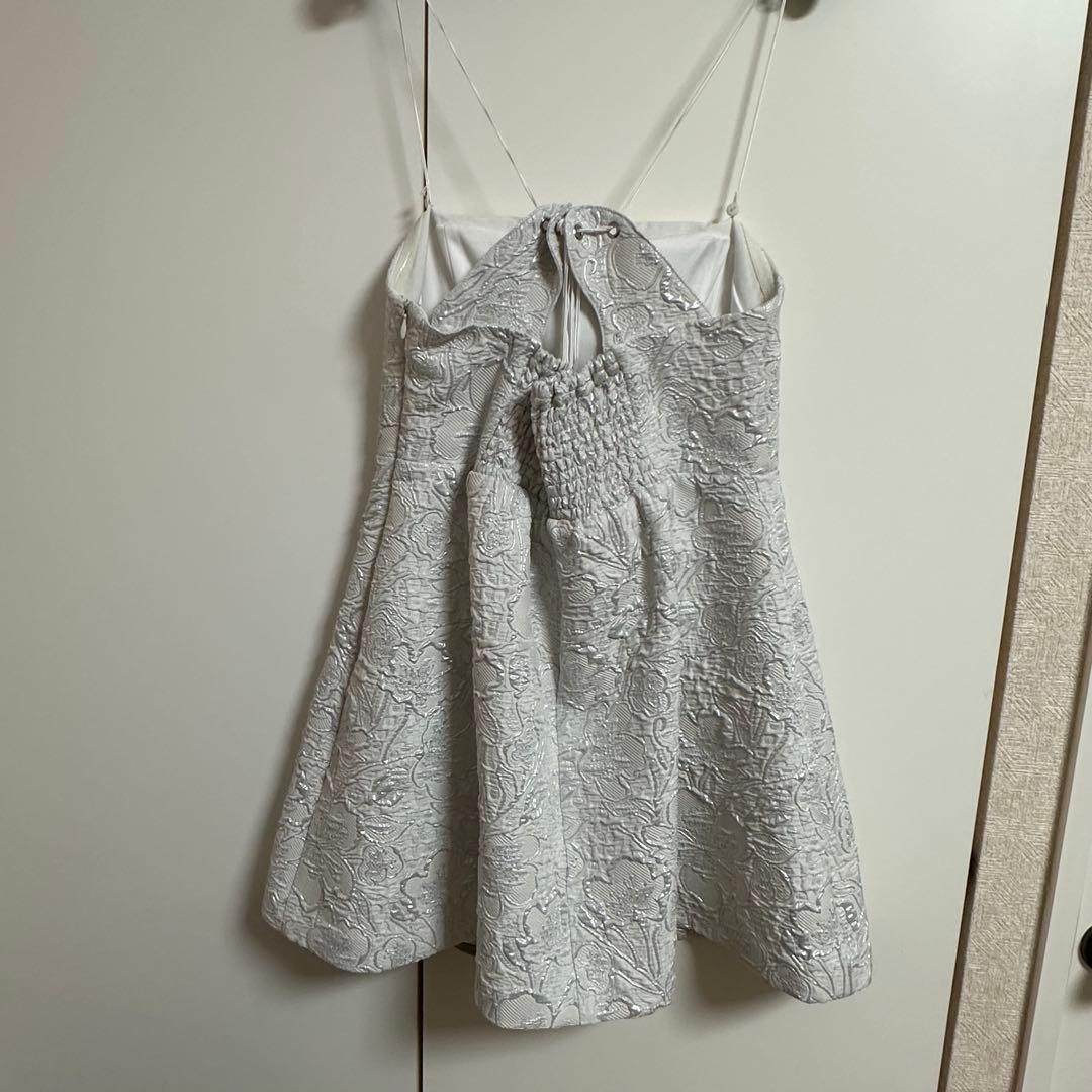 トップス Ameri MEDI 2WAY JACQUARD BARE TOP