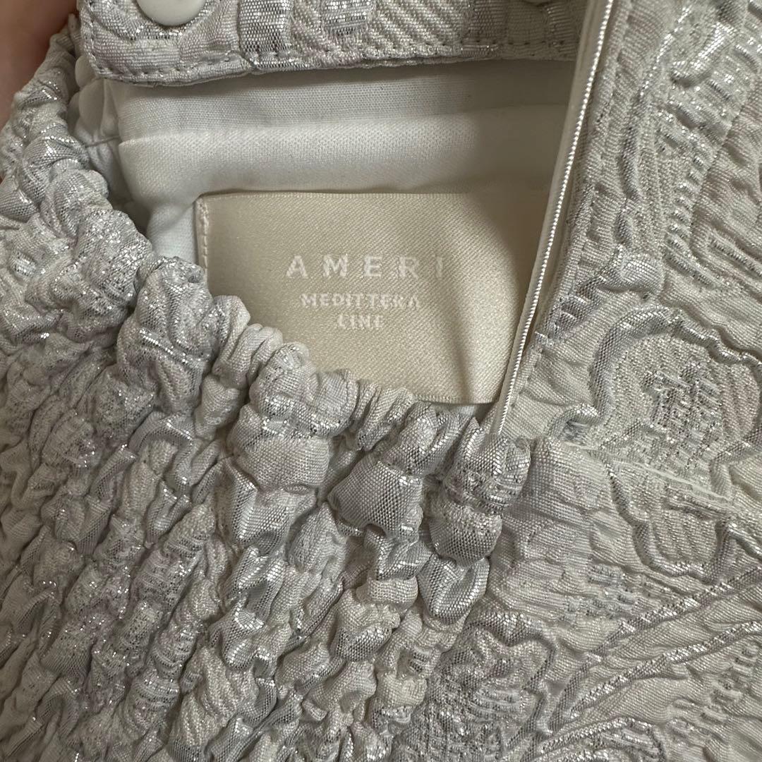 トップス Ameri MEDI 2WAY JACQUARD BARE TOP