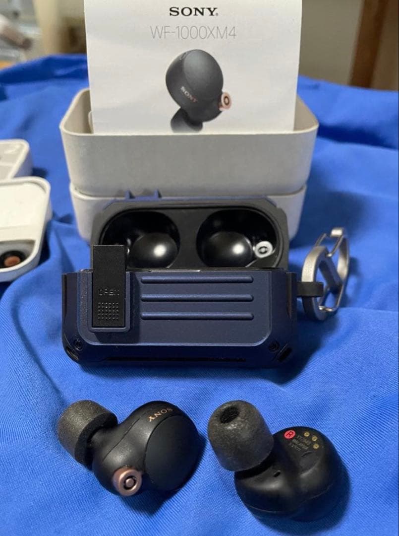 Sony WF-1000XM4 ブラック + ケース 完動品