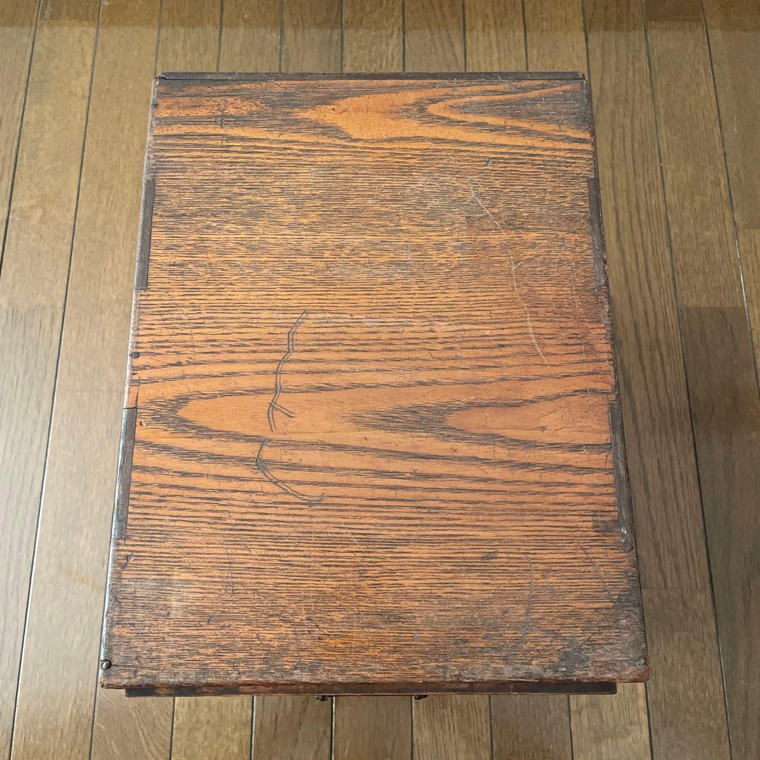 アンティーク　古道具　木製　小引き出し