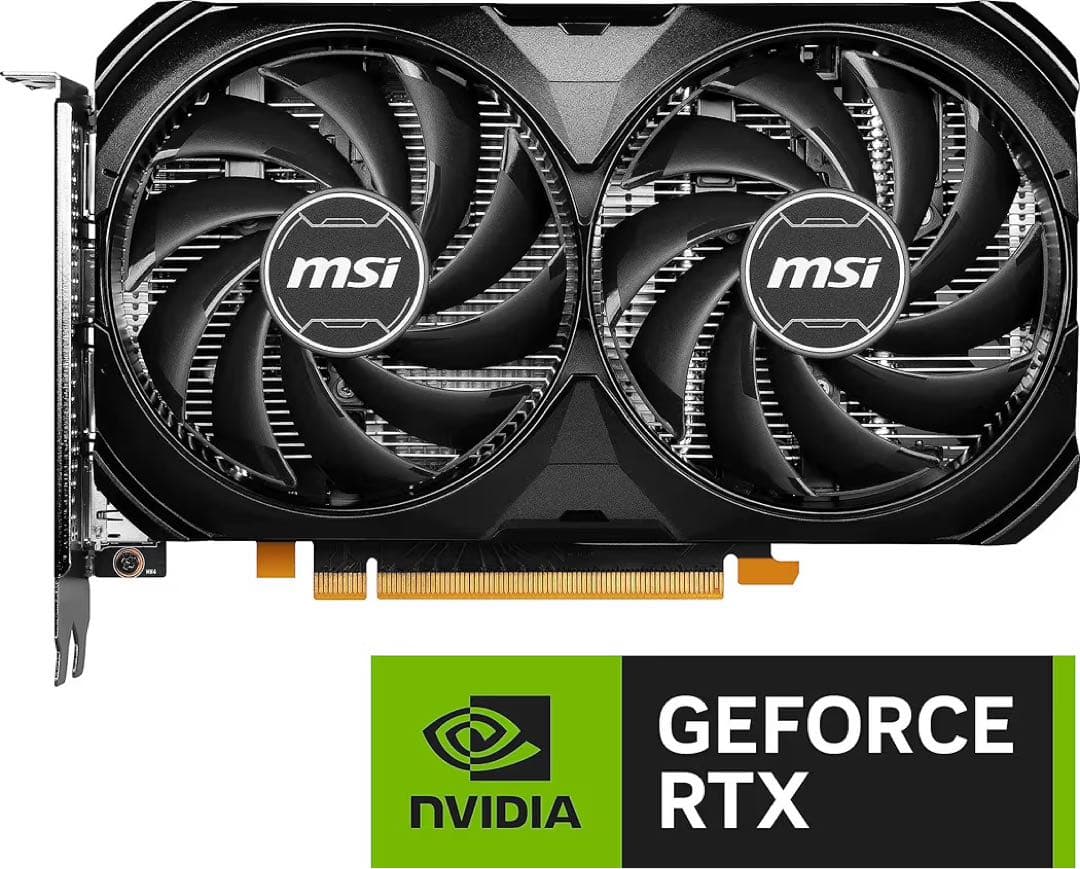 ジ*世様 MSI GEFORCE RTX 4060 VENTUS 2X BLAC