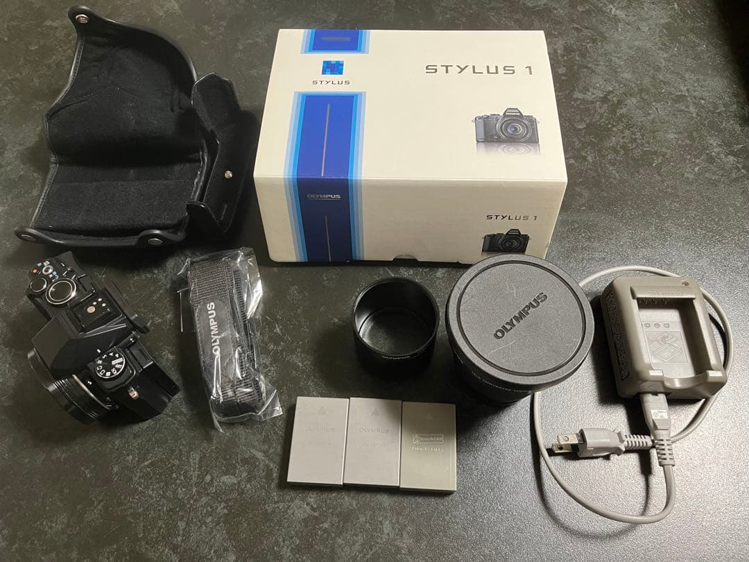 オリンパスstylus1 TCON-17X、CLA-13付き