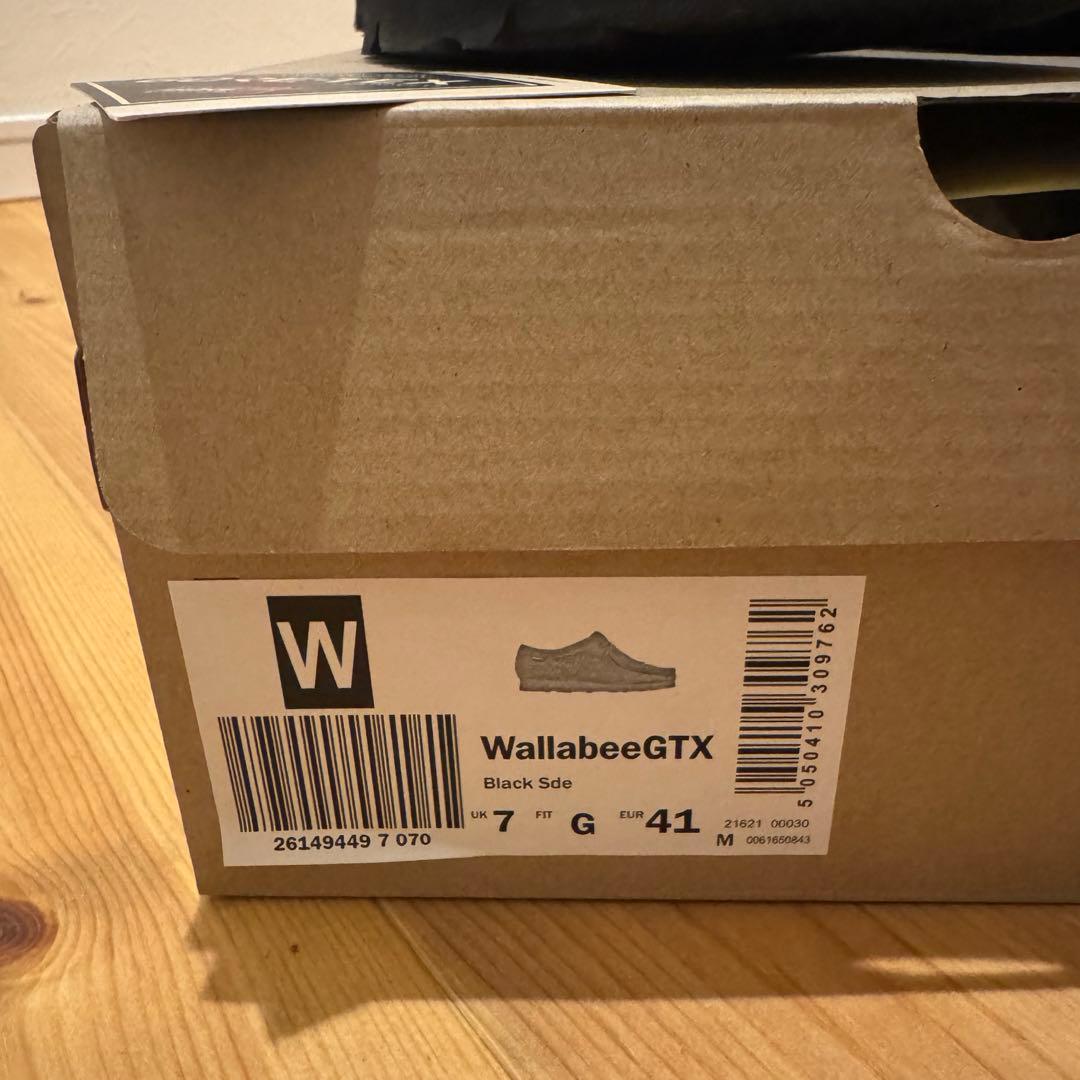 WallabeeGTX ワラビーゴアテックス ブラックスエード 25