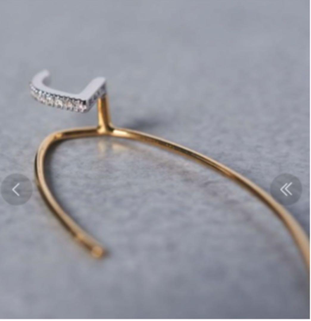 新品保証書付　マリアブラック　純金　ダイヤ　ピアス