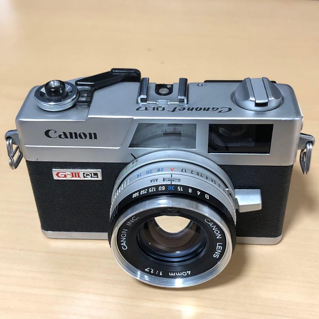 《動作品》Canon Canonet QL17 GIII キャノン カメラ