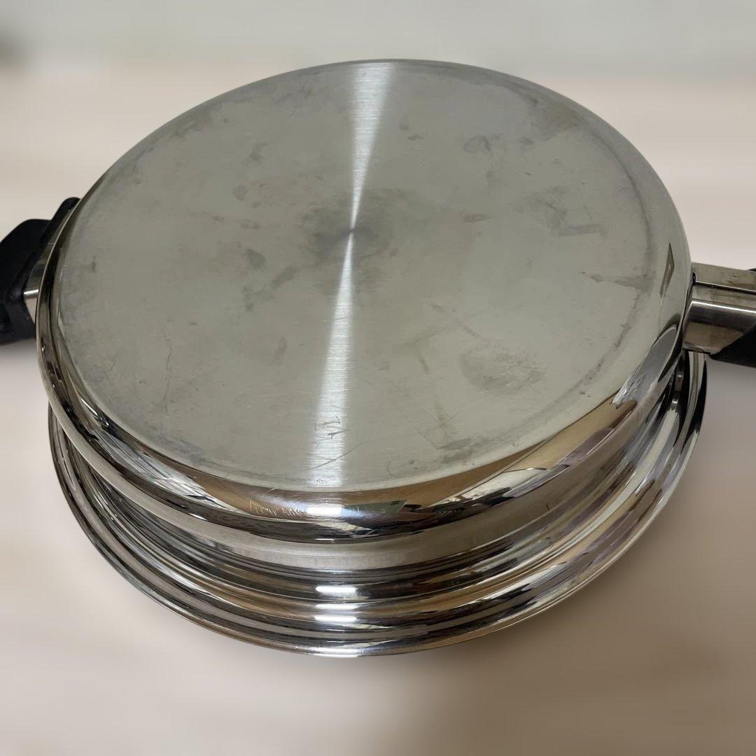 Amway アムウェイ　クイーン・クックウェアエ　大フライパン　無水鍋　IH対応