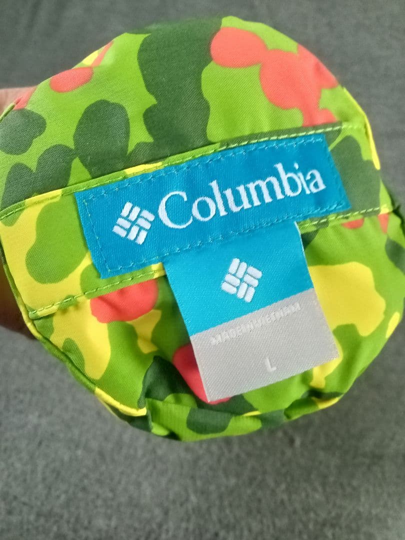 【激レアL・収納袋付】常吉×コロンビア PFG 限定コラボジャケット ※超美品