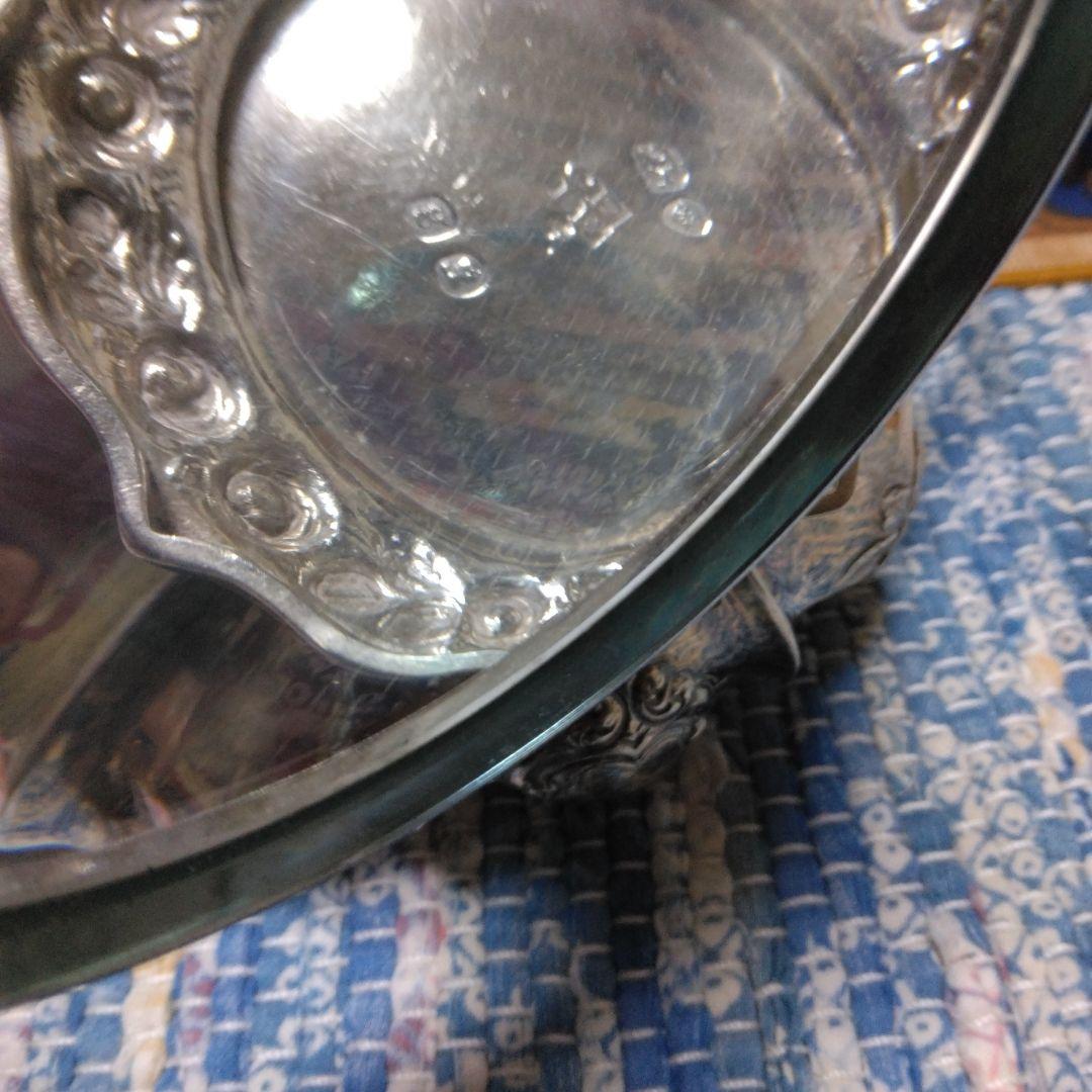 アンティーク　スターリングシルバー　ジョージア　スリーピース　ティーセット