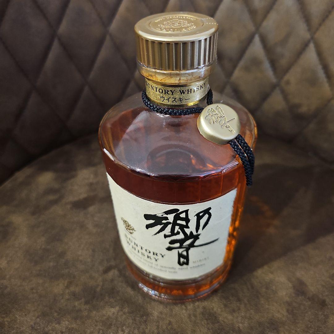 サントリー　響　金キャップ　美品　古酒未開栓　箱なし