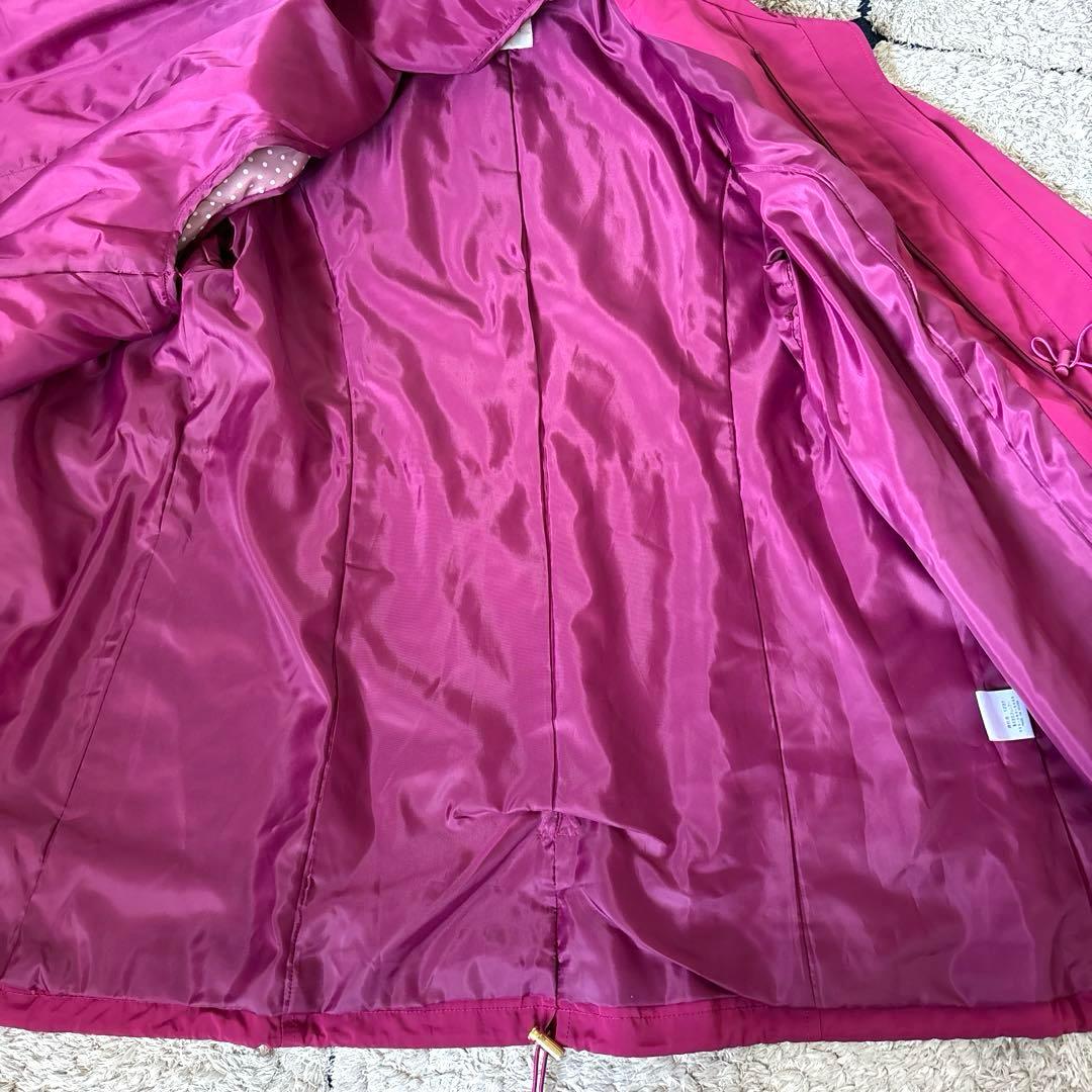 【タグ付き✨】ローズティアラ　2way 46サイズ　ステンカラーコート　ライナー