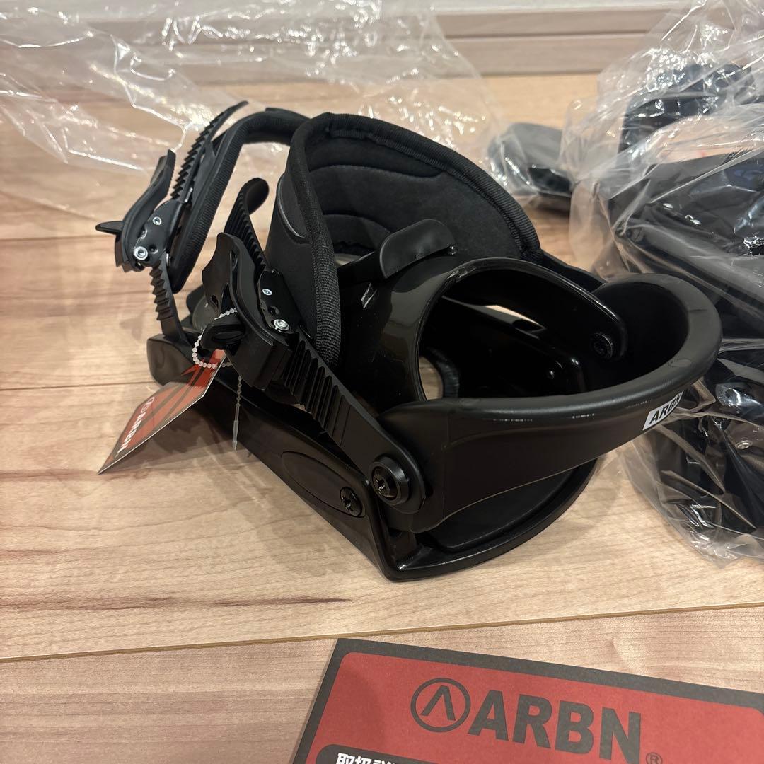 新品未使用ARBN nature series ブラックビンディング　L/M