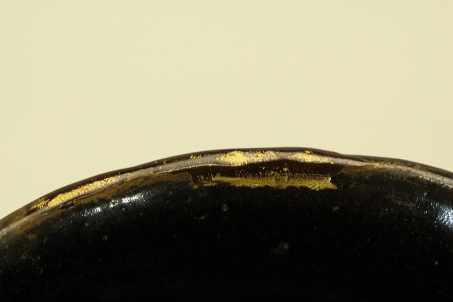 李朝 古会寧窯 黒釉 壷 朝鮮美術(ZE664)