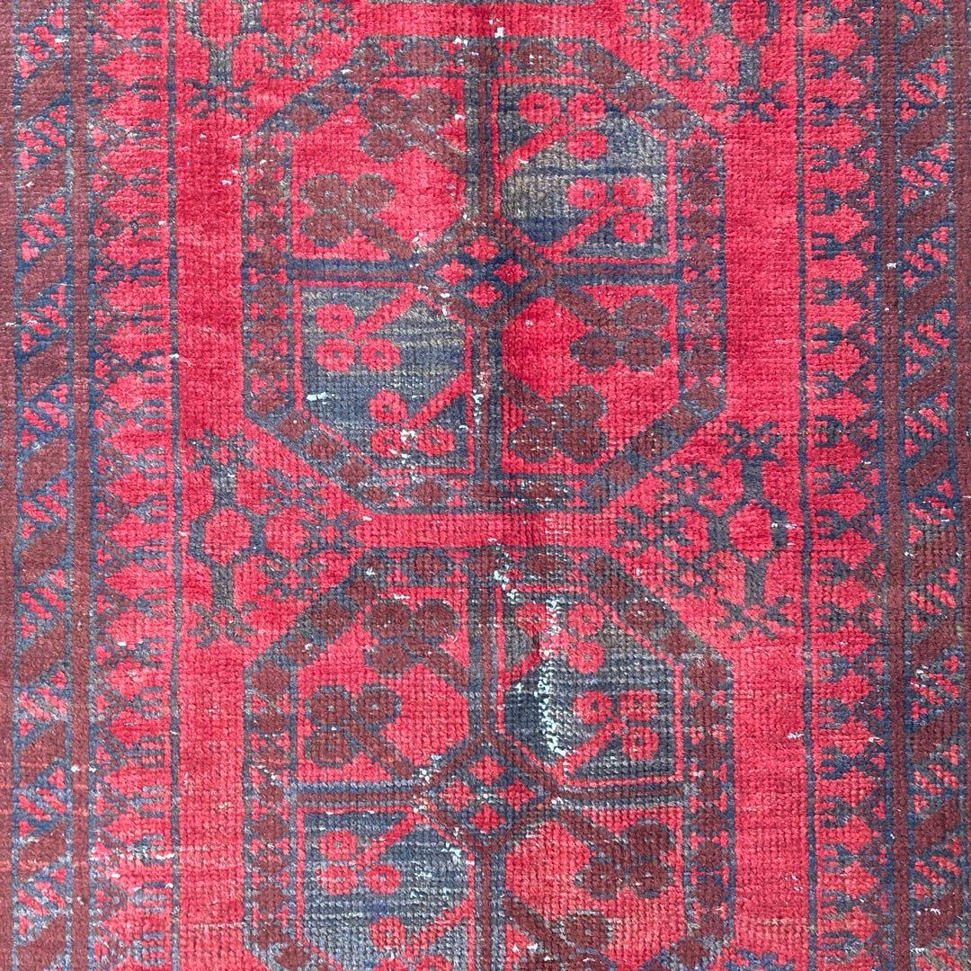 ★ N★ ヴィンテージラグ　トライバルラグ　トルクメン