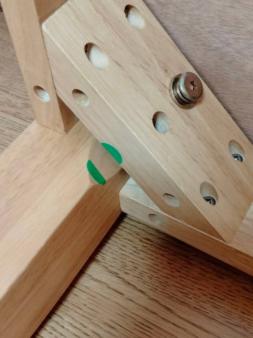 【美品】天然木 北欧スタイル オーク材 学習机 パソコンデスク 引き出し付き