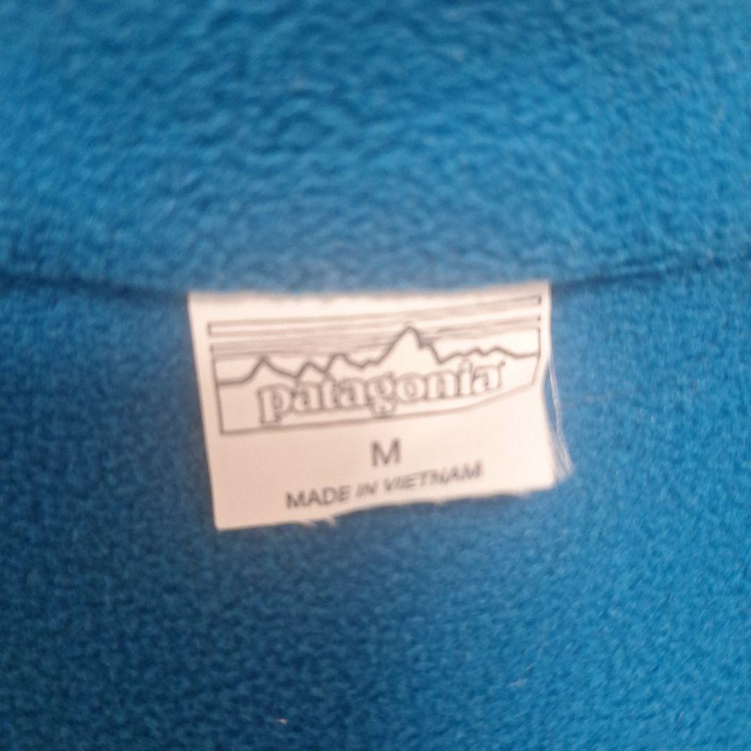 極美品Patagonia ネイビー ハーフジップ フリースジャケット　グリセード