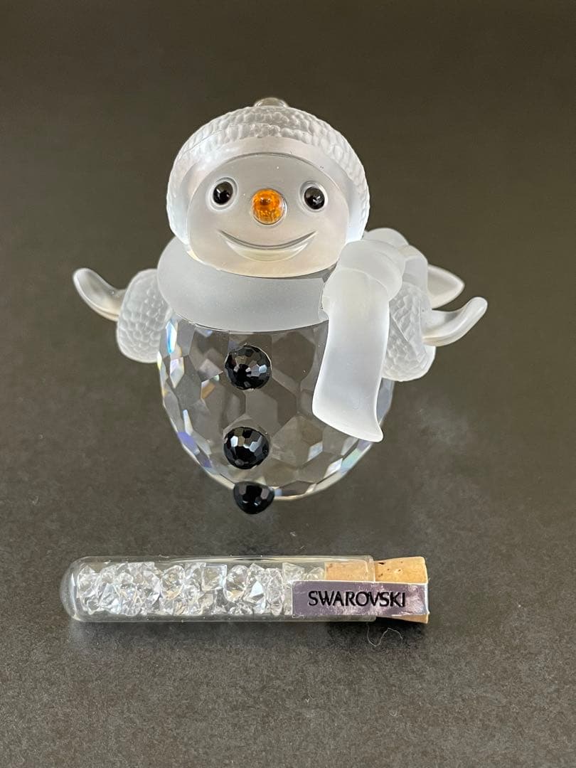 SWAROVSKI スノーマン 置物