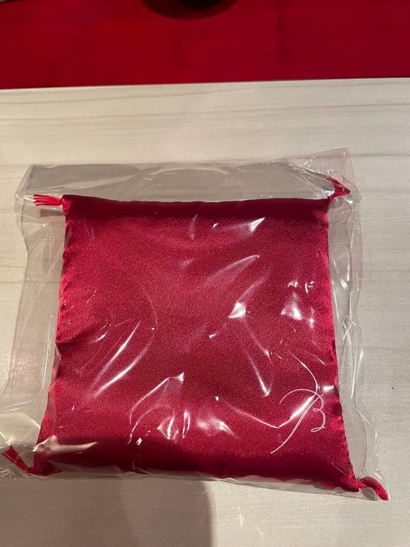 バカラ 招き猫 だるま 座布団 クッション 赤　公式XS