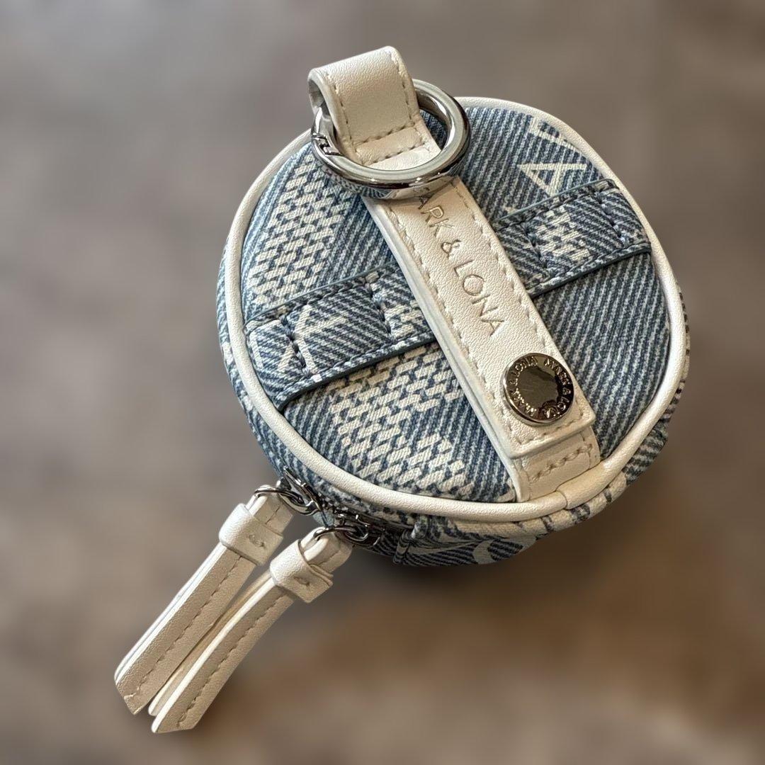 MARK LONA GOLF OR DIE デニムポーチ　ボールポーチ