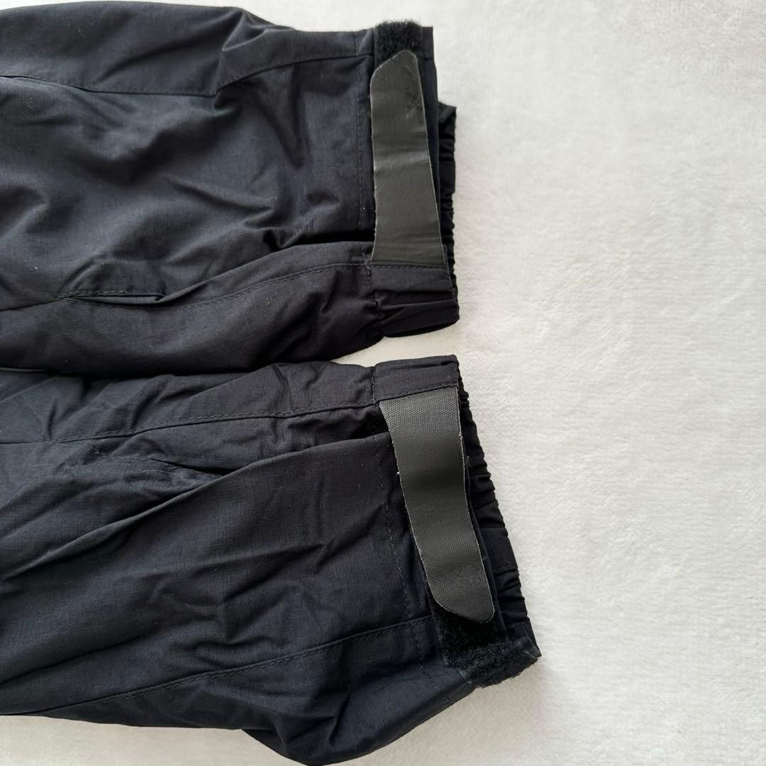 デサント オルテライン　スキーウェア（L相当）黒　裏起毛　ナイロン