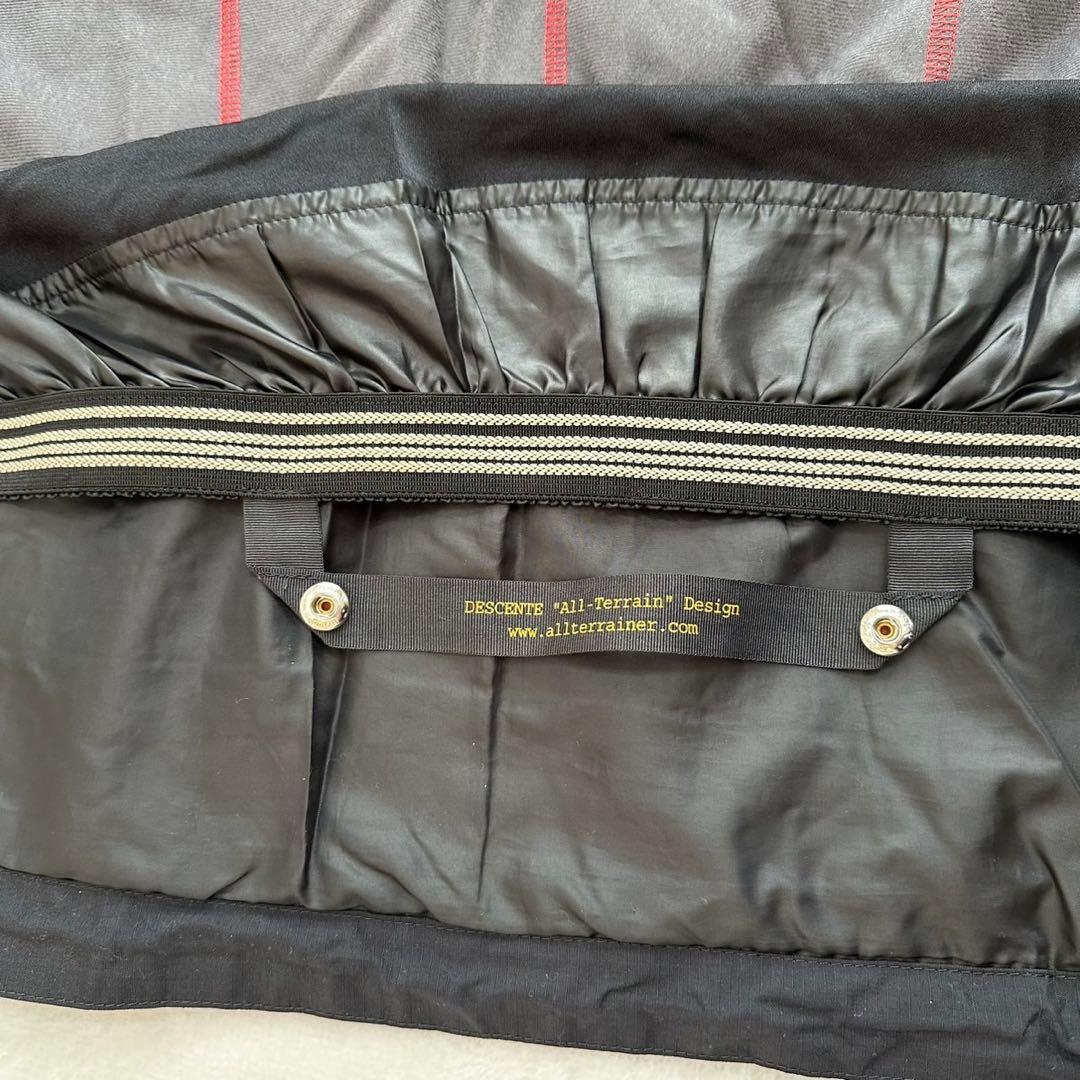 デサント オルテライン　スキーウェア（L相当）黒　裏起毛　ナイロン