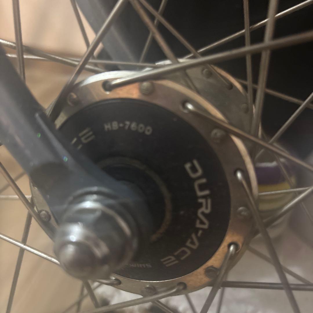 NJS アラヤゴールド　フロントホイール