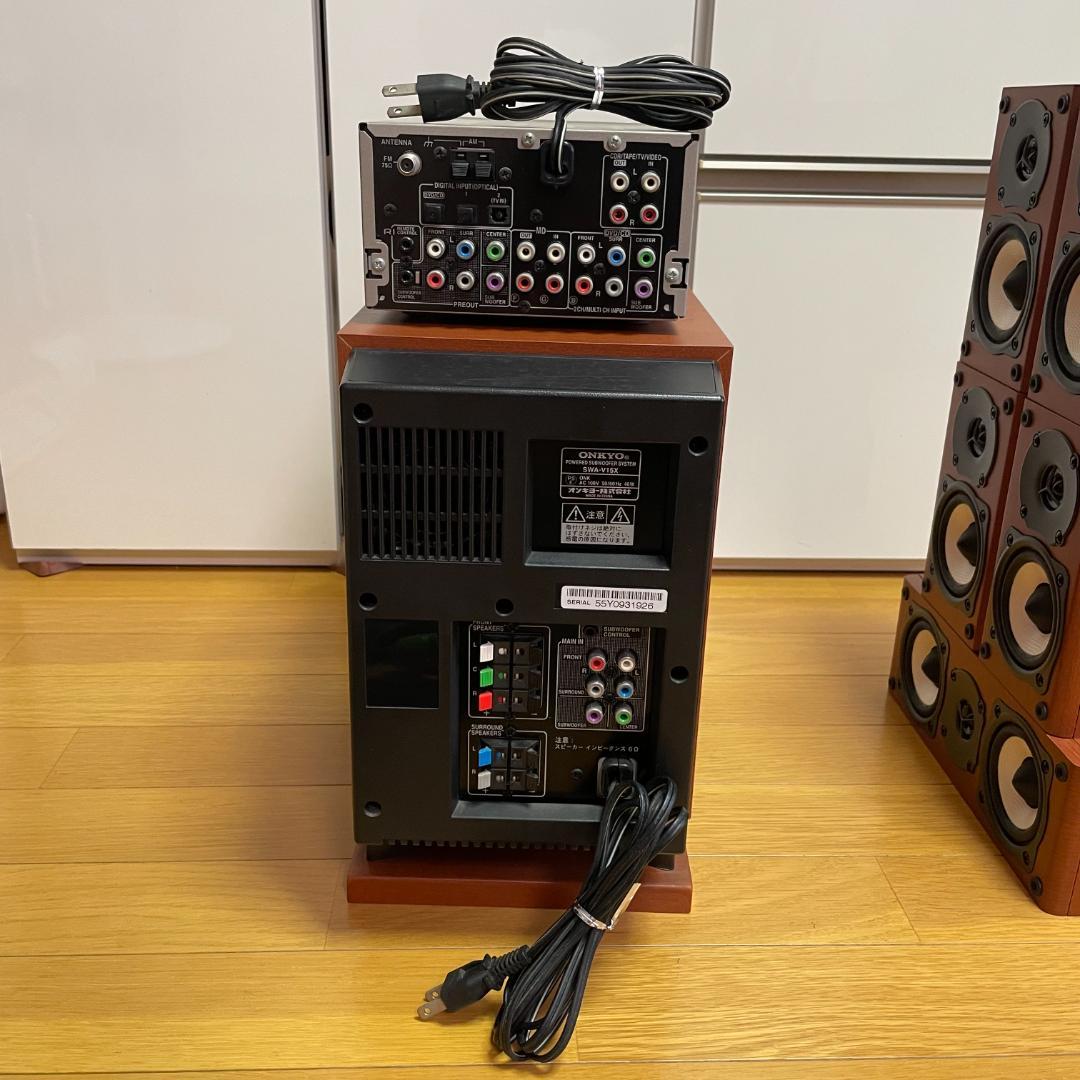 【美品】ONKYO オンキョー ホームシアターシステム BASE-V15X