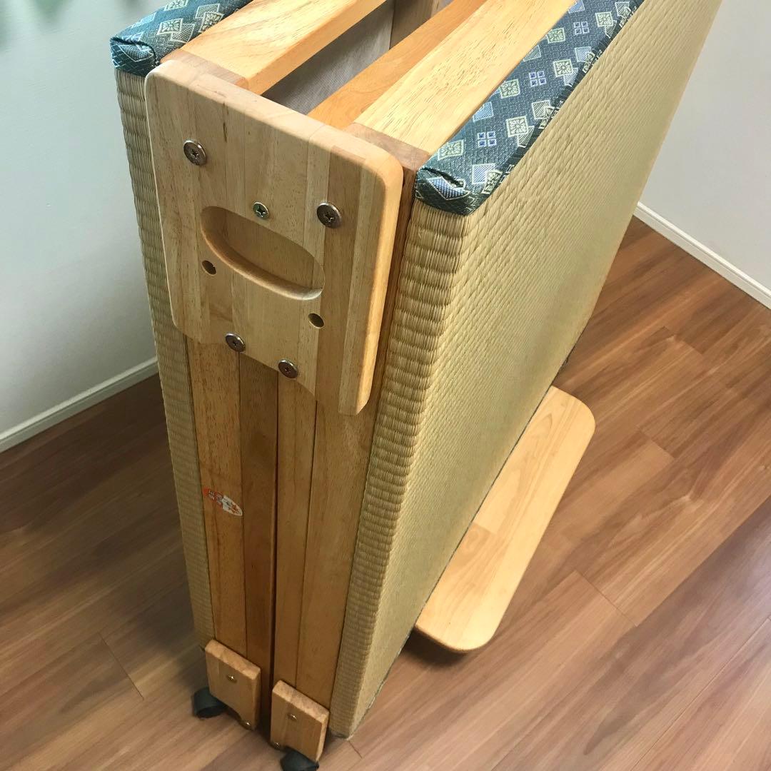 中居木工　折りたたみ　畳ベッド