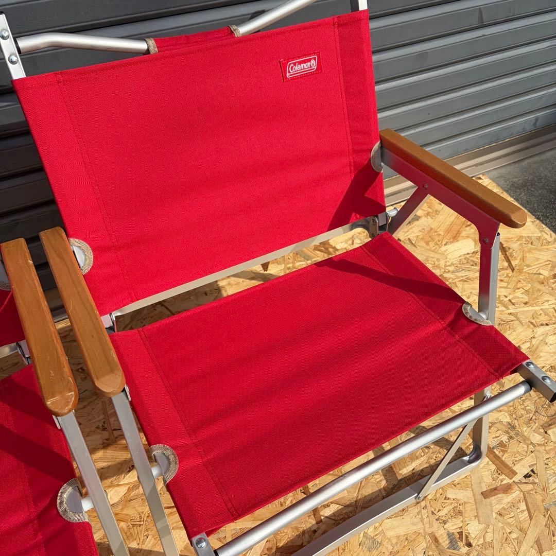 【美品】Coleman コールマン コンパクトフォールディングチェア 2脚セット