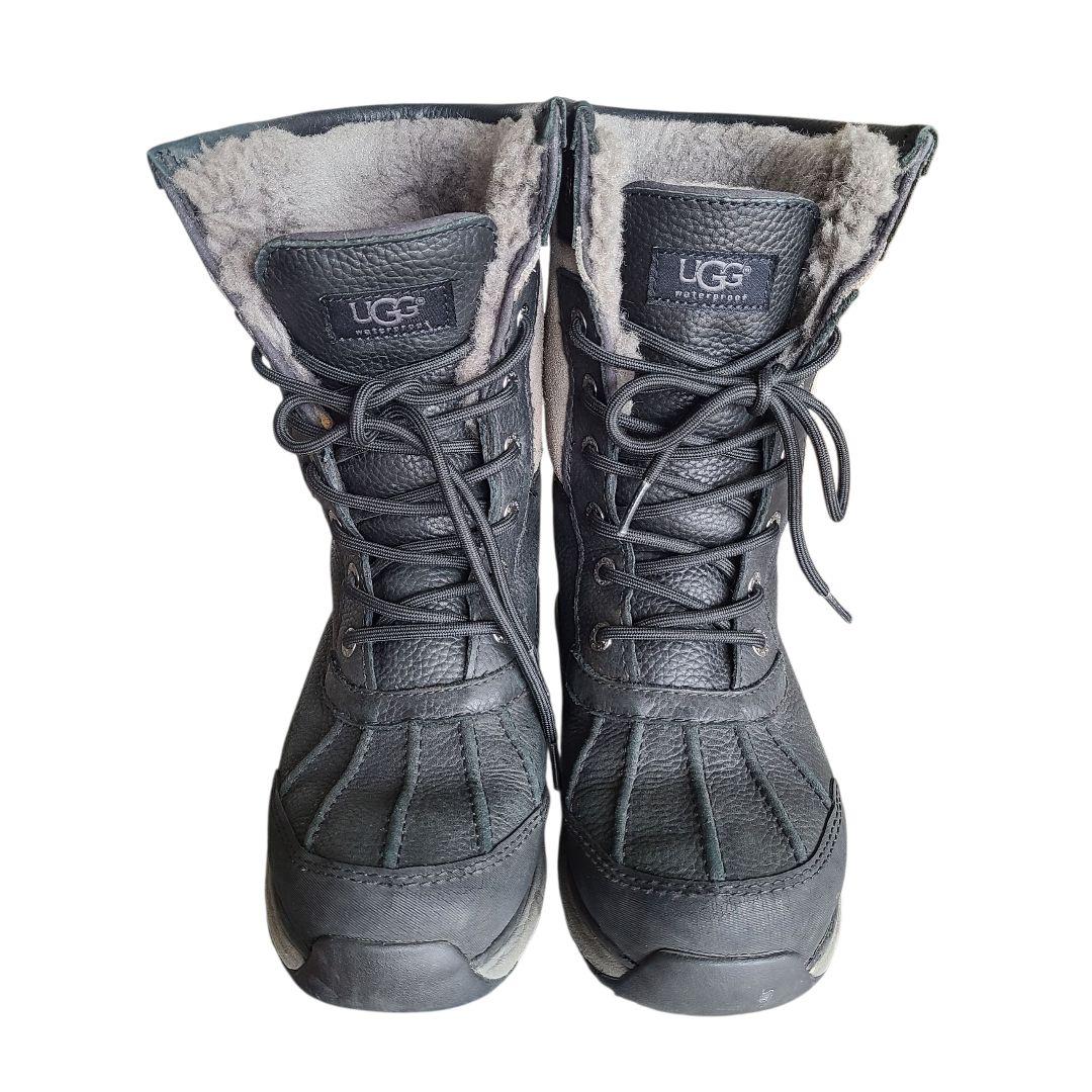 ★UGG アグ★ファー付きレザーブーツ★アディロンダックIII★24㎝★