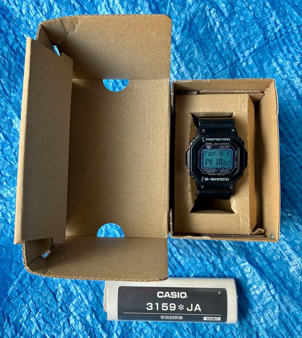 カシオ　CASIO　G-SHOCK　GW-M5610BA 電波ソーラー