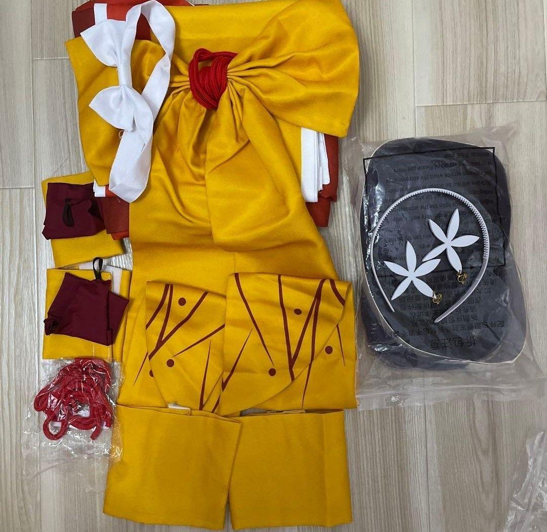 文スト 泉鏡花 コスプレ衣装 ウィッグ 靴 セット