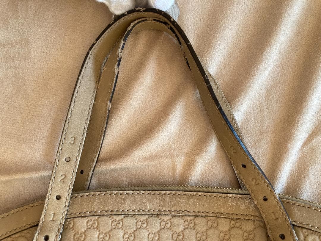 グッチ 309614 レザー マイクロシマ 2WAY ショルダーバッグ