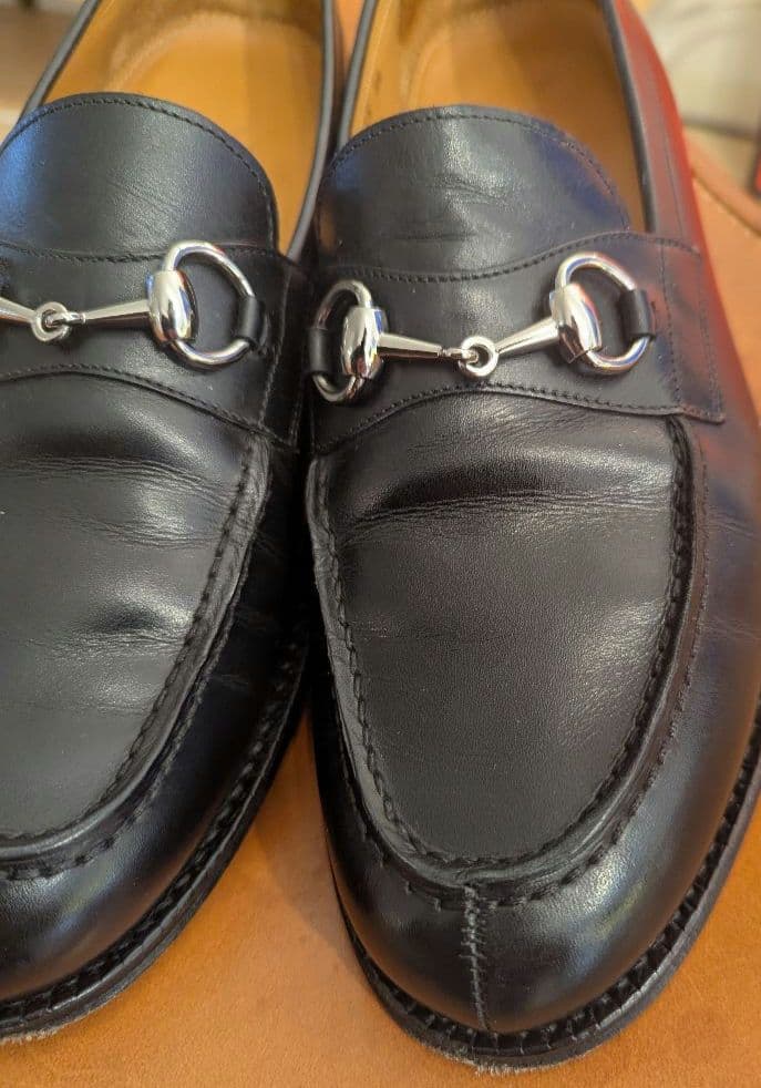 り*ん様 美品 Jalan Sriwijaya ビットローファー ブラック 98