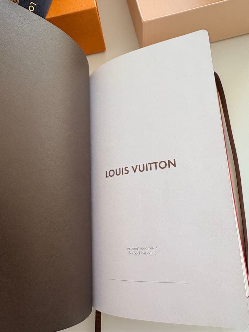 Louis Vuitton ピンク モノグラム A5ノート