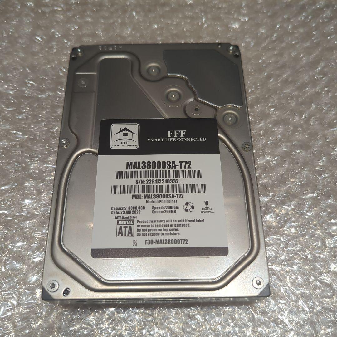 外付けハードディスク・ドライブ MAL38000SA-T72 8TB HDD