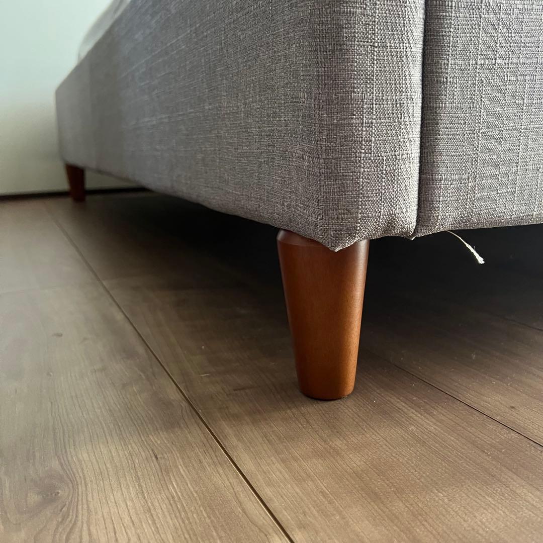 桜屋工業 ファブリックベッドフレーム BH-504-D ダブル