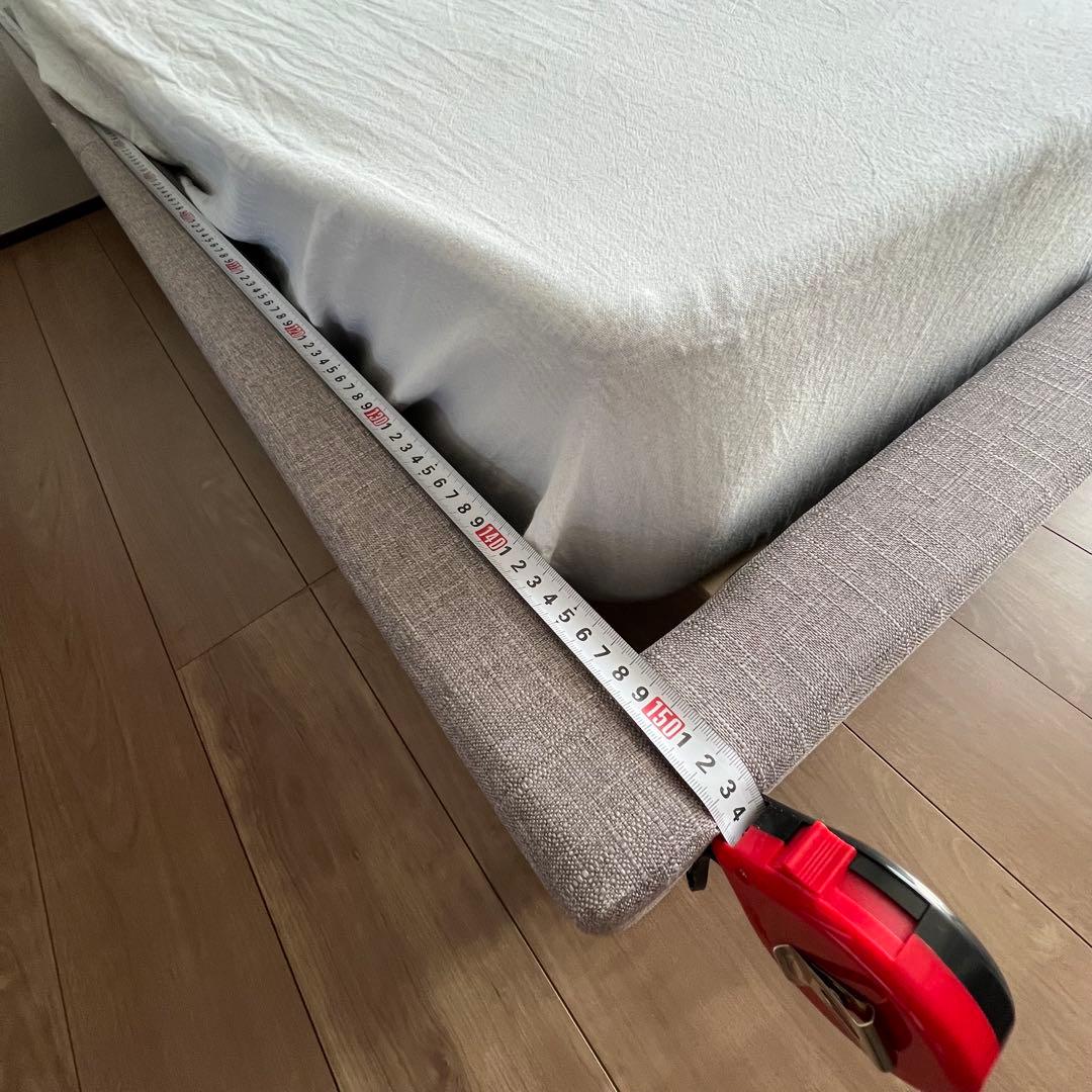 桜屋工業 ファブリックベッドフレーム BH-504-D ダブル