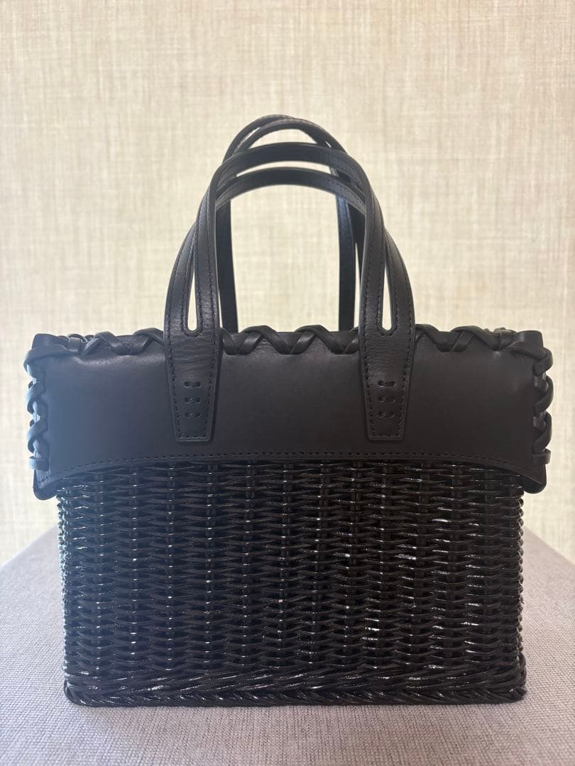 オールブラック ラタン バッグ S ロンハーマン別注　A VACATION