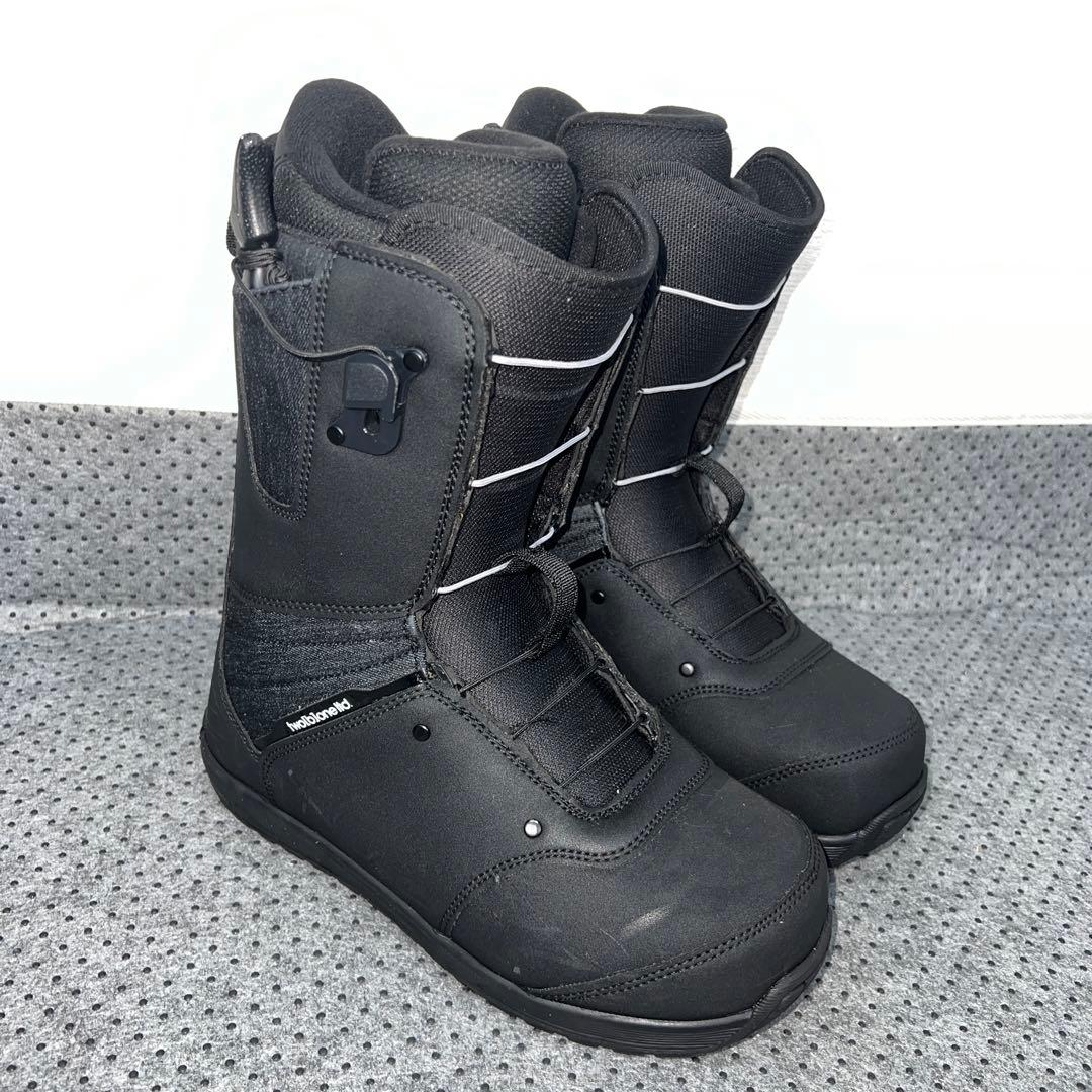 ２回使用 24.5cm two〔b〕one スノーボード レースブーツ