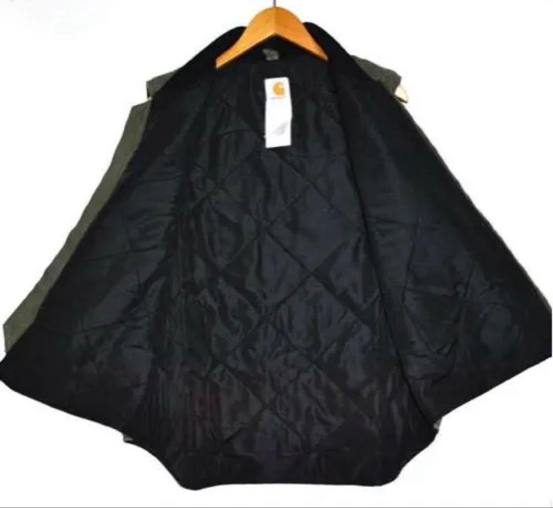 カーハート ダックベスト キルティング OD L 古着