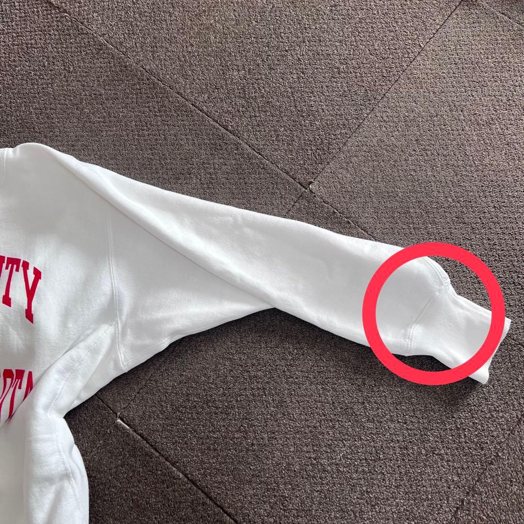 90s チャンピオンリバースウィーブ　染み込みプリント　サイズXL