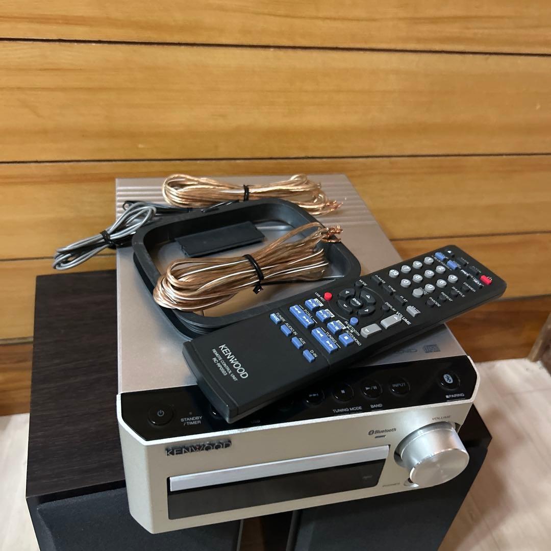 ケンウッド コンポ K-531-S シルバー　美品