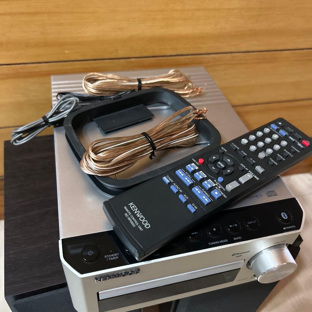 ケンウッド コンポ K-531-S シルバー　美品
