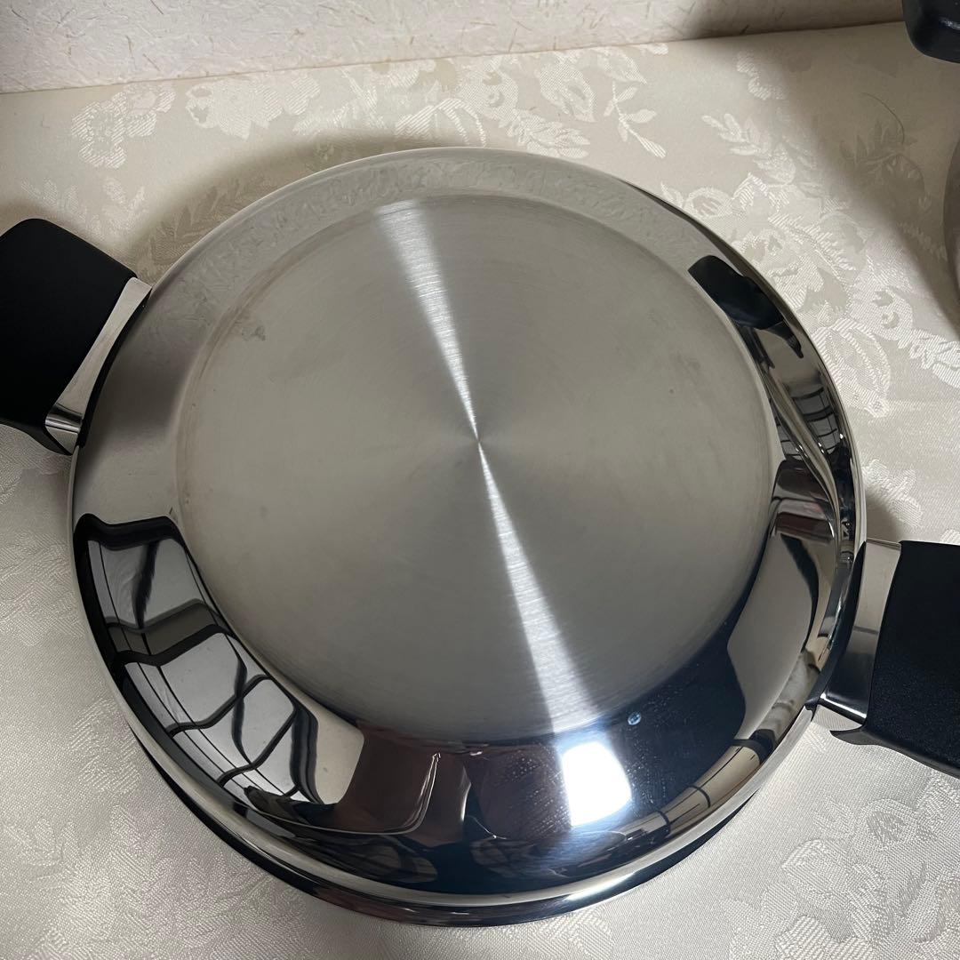 【AmwayQueen】 新品☆美品☆蒸し器☆中型鍋☆両手鍋☆片手鍋☆セット売り