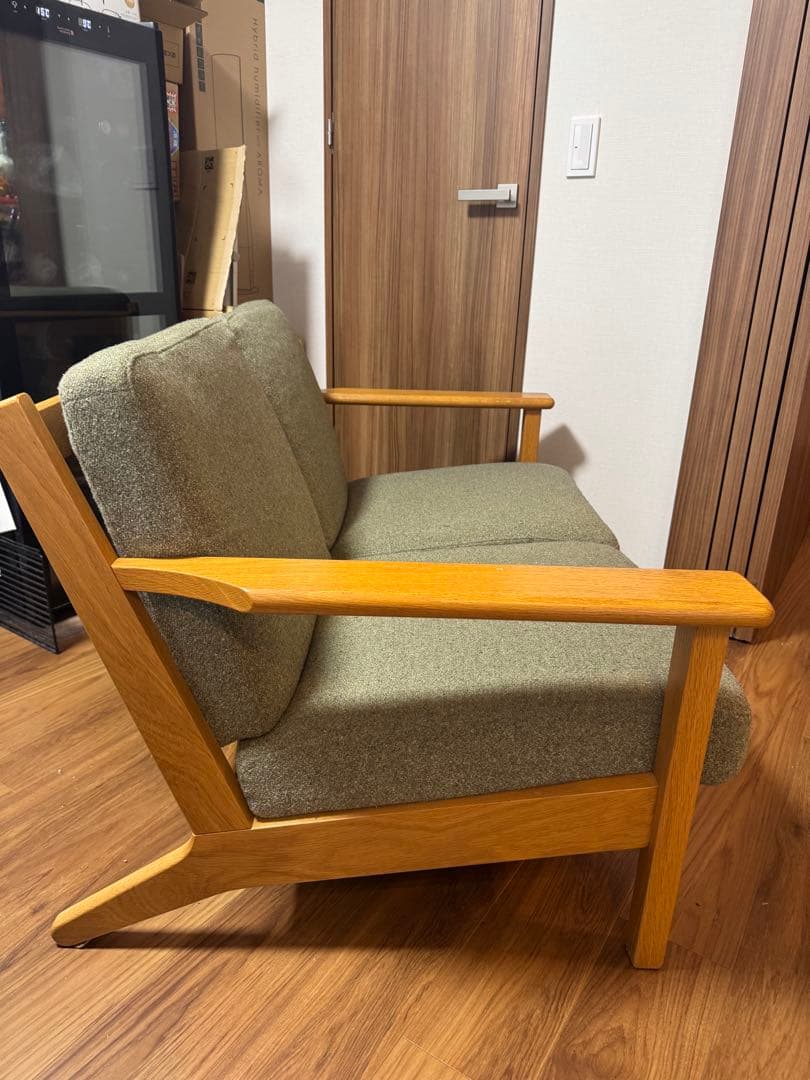 Unico viska 2人掛けソファ