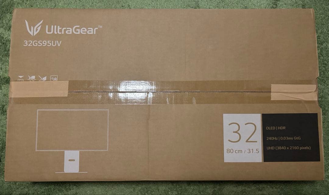 LG 有機EL 4Kモニター　32GS95UV-W