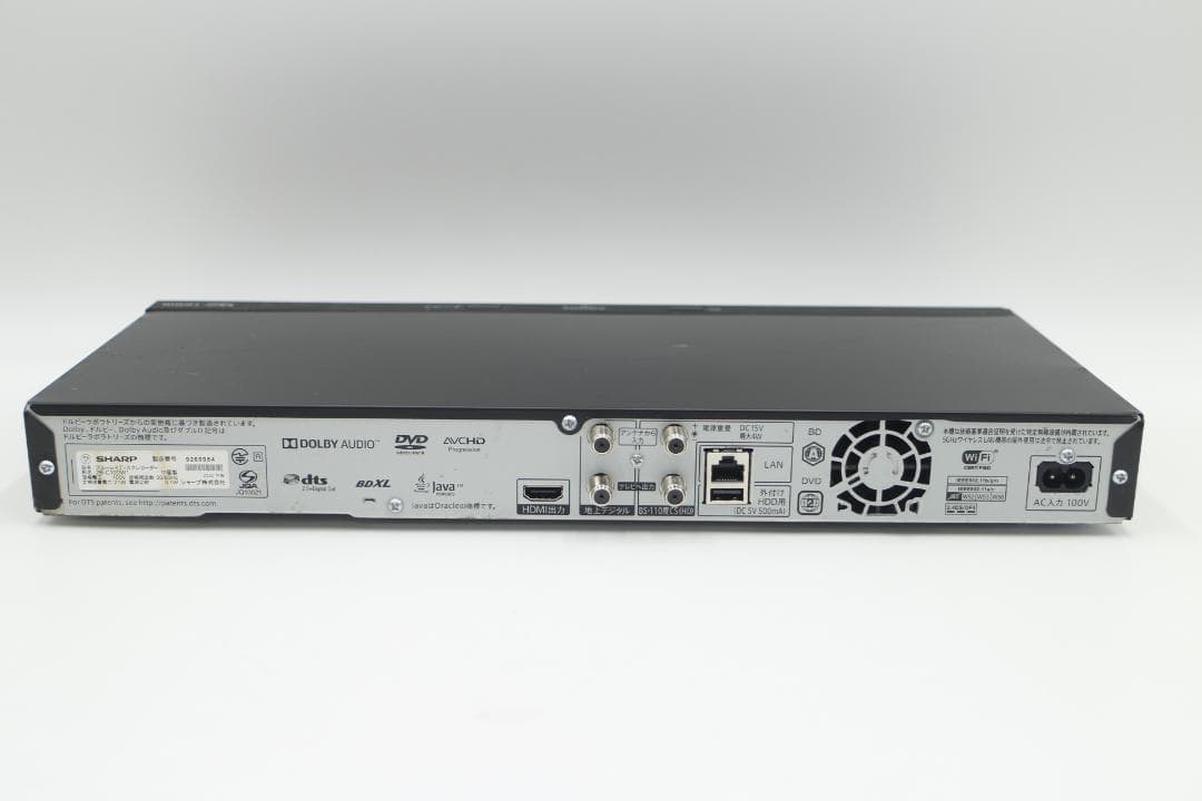 [M-TN 1981] SHARP 2B-C10DW1 ブルーレイレコーダー